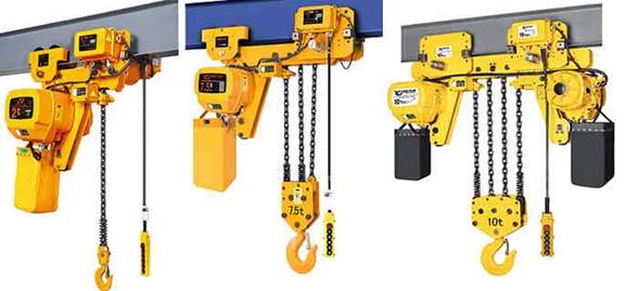 Low headroom electric chain hoist for sale